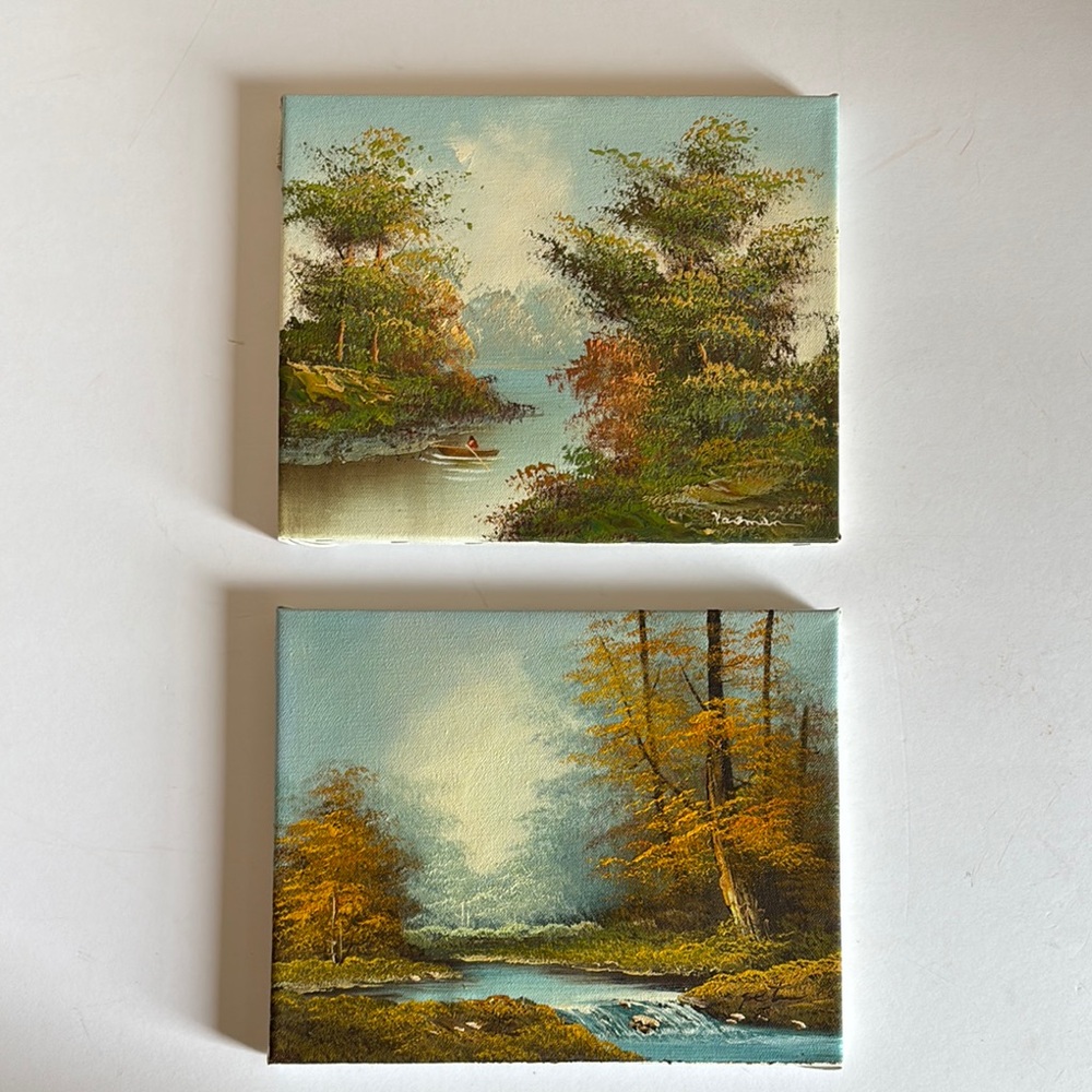 Two 8" x 10" Paintings